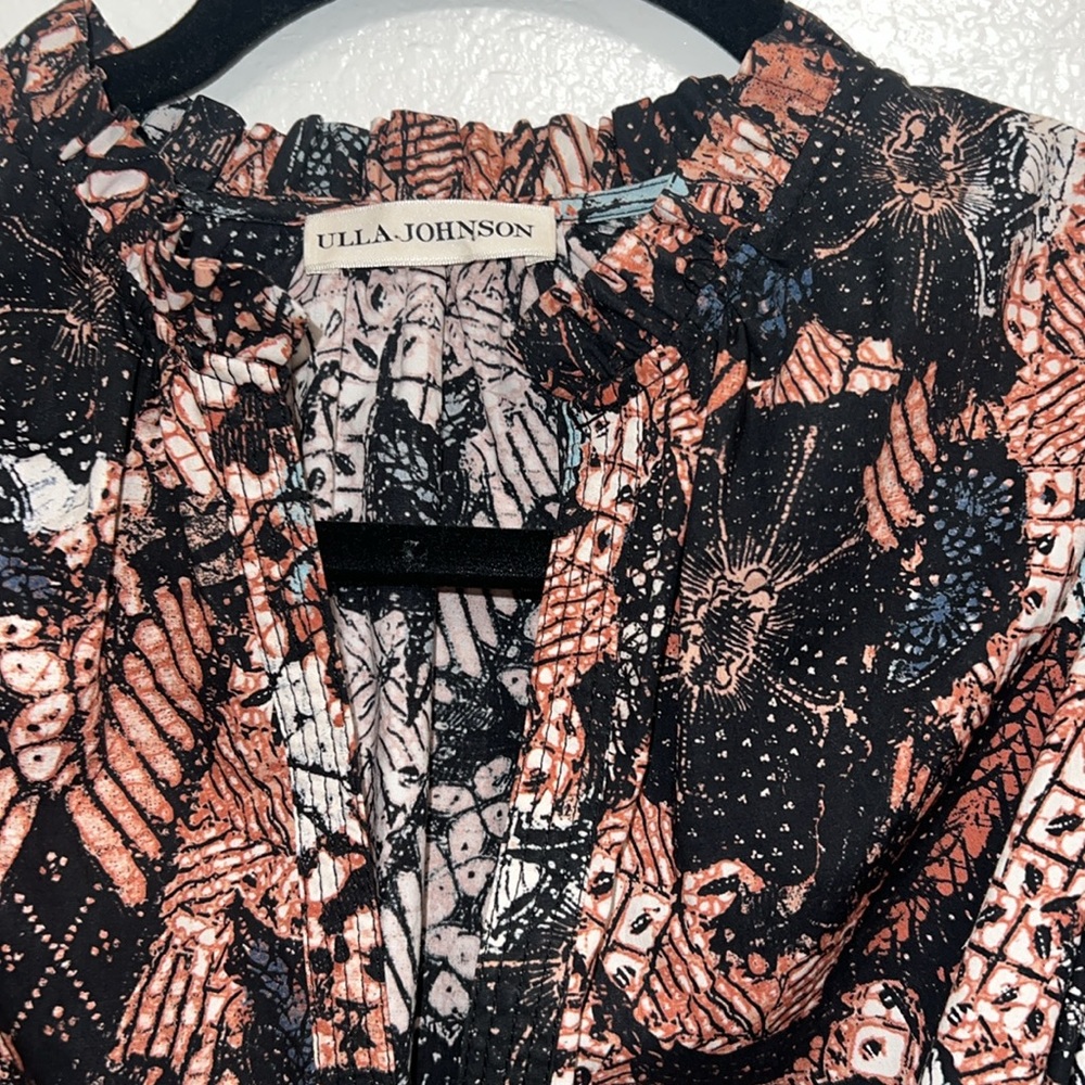 Ulla Johnson Honoria Batik Poplin Dress - Picture 6 of 10